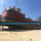 Airbag de lancement de bateau d'airbag de Marine Inflatable Barge Launching Rubber