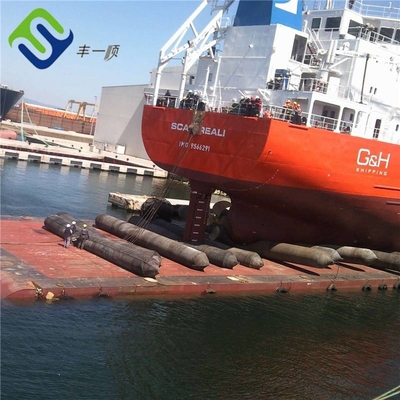Airbag de lancement de bateau de Marine Boat Inflatable Rubber Airbag 3-12 couches